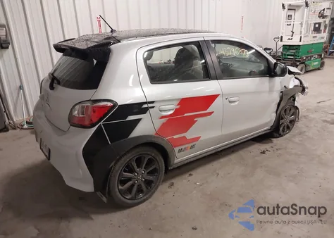 2024 Mitsubishi Mirage Ralliart z USA, uszkodzony, nr VIN ML32AWHJ2RH010794